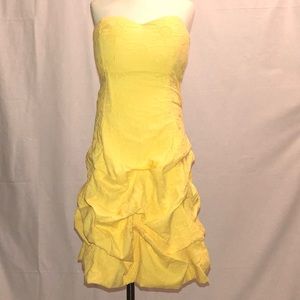Yellow sun dress